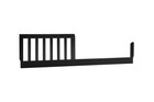 Toddler Bed Conversion Kit For Cribs - Ebony Finish  Easy Assembly  Safe Design