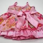 Build A Bear Dress Pink Flower Floral Summer Tank Sundress Teddy Clothes Outfit