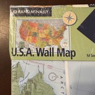 Rand Mcnally Signature M Series Wall Map United States W  Capitals 50  X 32  New