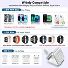 For Apple Watch Air Pods Iphone 3 In1 Wireless Charging Station Foldable Mat Pad