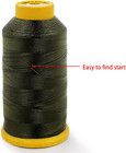 1500 Yards Bonded Nylon Heavy Duty Thread   69 T70 Size 210d 3 For Sewing Leathe