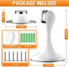2 Pack Magnetic Door Stoppers  Stainless Steel Magnetic Door Stop  Wall   Floor