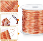 5 Rolls 5 Size Jewelry Wire 18  20  22  24  26 Gauge Copper Wire Kit