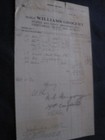 Ivanhoe Lodge  Williams Invoice Boise Id 1912 Antique Document