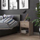 3 Piece Dresser And Nightstand Bedroom Set In Jackson Hickory