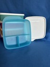   brand New   Tupperware - Lot Of 5 -   7503 Lunch-it Divided Containers