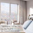 Rabbitgoo Window Privacy Film Rainbow Film Decorative Window Sticker  3d Static
