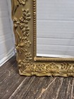 Gorgeous Antique Ornate Victorian Gold Gilt Wood   Gesso Frame  16  X 11