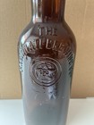 Antique Bottle Cincinnati Brewing Company Ohio C1885 Beer Amber Glass Embossed