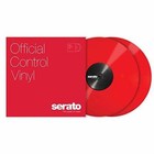 Red Serato 12  Control Vinyl  pair 