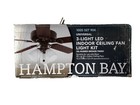 Hampton Bay 3-light Oil Rubbed Bronze Ceiling Fan Shades Led Light Kit