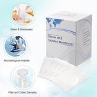 2000pcs Mce Membrane Filter Sterile black Gridded  47 Mm 0 45  m lab Disc Filter