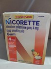 Nicorette Coated Gum Fruit Chill 4mg  160 Ct  Exp  12 2028 