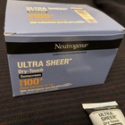 Neutrogena Sheer Ultra Dry-touch Sunblock Spf 100travel Sz   5 Oz Lot X12