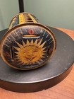 Vtg 1930s 40s Tin Litho Rotary Coin Sorter Bank W  Sun Children