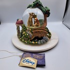 Disney Store Lady   The Tramp Wet Cement Musical Lighted Snow-globe Figurine 