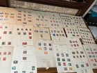 Commonwealth Stamps Mint And Used Qv On 100 Leaves Good Lot Vvv