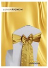 Set Of 10 Chair Decorative Satin Sashes Bow Designed For Wedding Events Banqu   