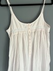 Vintage Victorias Secret L Blush Cotton Nightgown Prairie Country Cottage-core