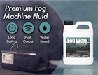 Fogworx Low Lying Fog Juice  Long Lasting Low Lying  Assorted Sizes 