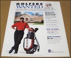 2000 Tiger Woods Buick Golf Print Ad 8 x10 25  Advertisement Pga Tour Vtg