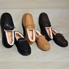 Men s Memory Foam Moccasin Slippers Warm Plush Indoor Outdoor Shoes  Size 10