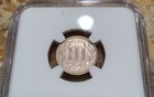 1865 3cn Three Cents  Ngc Uncirculated Details