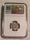 India 1940 1 4 Rupee Ngc Au58 Silver 1940-b India 1 4r Short Trefoils     