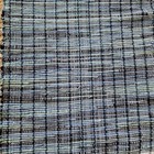 Hand Woven Blue Green Black Denim Rag Rug 30  X 28  New Farmhouse Cottage Core