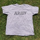 Vintage 1980s Champion Army T-shirt Made In Usa Military Tee Sportswear