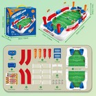 Mini Foosball Table Soccer Game For Kids   Adults - Indoor Fun With Dual Control
