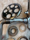 Vintage Schwinn Stingray Bicycle Crankset   Sprocket Lucky 7 1968