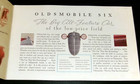 Vintage Original Oldsmobile Six And Eight Dealer Catalog Brochure Pamphlet