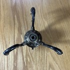 Vintage 3 Light Ceiling Light Fixture Ornate Architectural Salvage Country Farm