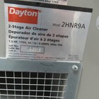Dayton 2hnr9a 2 Stage Wood Working Air Cleaner Filtration Unit 3000cfm 115v 1ph