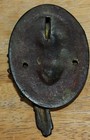 Vintage Hubley Cast Iron Parrot Door Knocker Original Paint