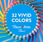 Paper Mate Flair Felt Tip Pens  Medium Point 0 7mm Assorted Colors  1 Pack Of 12