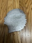 Vtg 7    Architectural Salvage Cast Metal Indian Chief Head Emblem Cigar Tobacco
