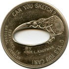 New York City Ny Jack L  Kaufman Diamond Ring Jewelry Merchant Advertising Token