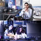 Gaming Chair  Ergonomic Gamer Chair  Height Adjustable Computer Chair