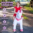 Ponycycle Ride On Unicorn Plush Horse Pony Toy For Kids Age 3-4 E312 Pre-owned