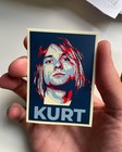 Kurt Cobain Nirvana Grunge Unplugged Seattle 3  High-quality Decal Vinyl Sticker
