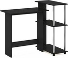 Home Office Corner Computer Desk Pc Laptop Table Workstation With Bookshelf