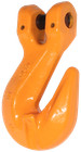 Grade 100 Clevis Grab Hook W  Cradle 9 32   3 4  Forged Alloy