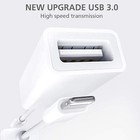 To Camera Usb Female Otg Connector Adapter Cable For Apple Iphone Ipad Ipod Lot
