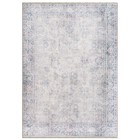 Rugshop Area Carpets Transitional Distressed Vintage Machine Washable Rugs 9x12