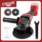 Cisivis Cordless Brushless Angle Grinder For Milwaukee M18 Battery 4-1 2 Inch
