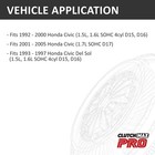 Clutchmaxpro Performance Stage 2 Clutch Kit With Flywheel Compatible With