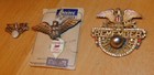 Vintage Wwii Staret Remember Pearl Harbor Brooch Pin Eagle 3 Pin Lot 1940 s Pins