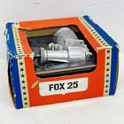 Vtg Fox 25 Control Line Rc Airplane Engine W  Orig Box For Parts Repair Resto